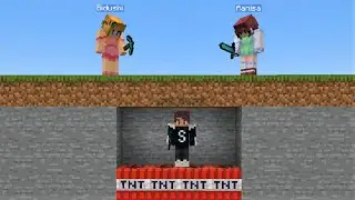 Bidushi and Aanisa এটা কি করলো ? | Minecraft Bangla Gameplay | Ris Gaming