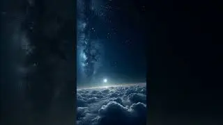 Antent - Hope to see you again, chill lofi music vibes, space drifting milky-way stars sky view