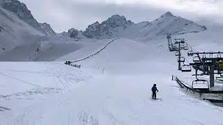 Ski resort Shymbulak. Kazakhstan. 10 апреля 2024.  Almaty. Горнолыжный курорт Шымбулак. #shymbulak