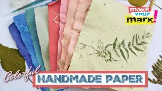 Colorful Handmade Paper