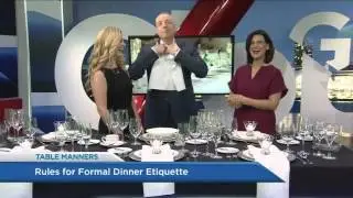 Rules for Formal Dinner Etiquette with Lifestyle & Entertaining Expert Carey McBeth