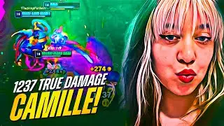 1237 TRUE DAMAGE CAMILLE ! EUW Master Toplane ! Camille Nasıl Oynanır?