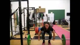 Deadlift cue: take the slack out of the arms