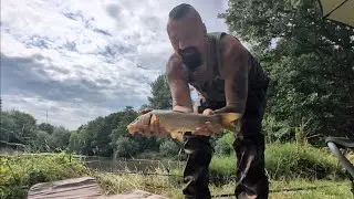 Trying  new rod out.. fox matrix feeder rod