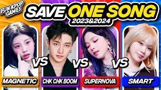 ✨SAVE ONE KPOP SONG - 2023 & 2024 SONGS | SAVE ONE DROP ONE KPOP ✨- FUN KPOP GAMES 2024