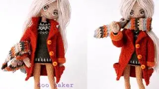 ИДЕИ ДЛЯ ВДОХНОВЕНИЯ КАРКАСНЫЕ КУКЛЫ КРЮЧКОМ  ЛУЧШЕГО МАСТЕРА MINT BUNNY ♥ CROCHET DOLLS #2
