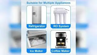 Review: Inline Water Filter Kit for Ice Maker and Refrigerator,Include Feed Water Valve,1/4