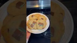 Mint Aero Chocolate Chip Cookies! 😋🍪