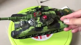 Unboxing RC TANK  | Military Toys for kids ( Infrared R/C Battle Tank)