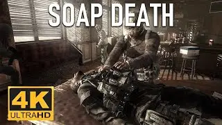Makarov kills Soap. Call of Duty Modern Warfare 3 - 4K 60FPS gameplay