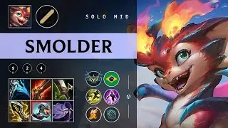 Smolder Mid vs Gangplank - BR Challenger Patch 25.24