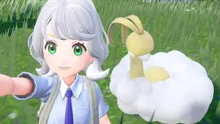 Shiny Altaria in Pokemon Scarlet & Violet