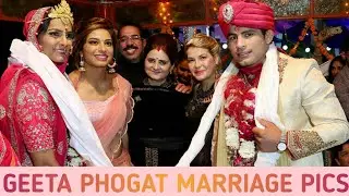 GEETA PHOGAT MARRIAGE PICS AND VIDEO