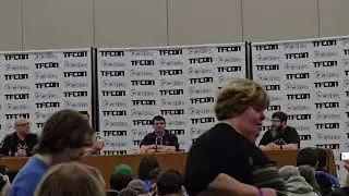 TFCon baltimore 2024 youtuber panel feat rodimusPrimal Patriot Prime Baltmatrix Katos collectibles