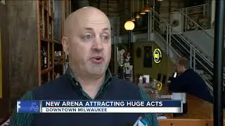 New Bucks Arena attracting huge acts