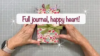 JUNK JOURNAL Flip-through | Mixed Media Morsels Edgewise (2025)