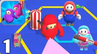 Fall Heroes.io - Fun Guys Smasher - Gameplay Walkthrough Part 1 All Levels 1-20 (Android & iOS)