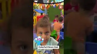 Colorful Clown Hair