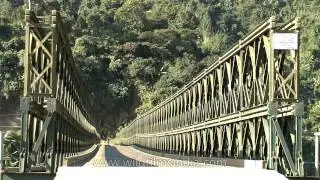 Chubi bridge in Nagaland - Second longest Bailey Bridge in Asia!?