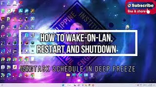 How To Wake On Lan, Restart And Shutdown Using Deep Freeze Console