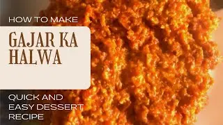 Winter special dessert/ gajar ka halwa