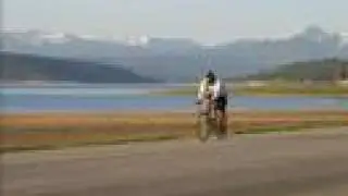Joe Karl ride across USA Photos in Colorado crossing Great Divide