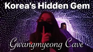 Exploring Korea's Hidden Local Attraction | Gwangmyeong Cave Vlog 광명동굴 | Seoul, South Korea Travel