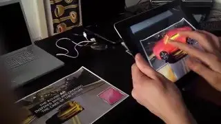 Augmented Reality transform your print in touchscreen