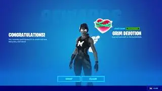Fortnite 3:1 Stoneheart Trials: Grim Devotion Emoticon