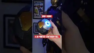 Я построил функциональный стратагемный шар #helldivers2! - #pcbway #shorts #helldivers #diy #cosp...