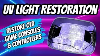 How To Make A UV Light Booth For Game Console Restoration | Restore Controller & Game Consoles