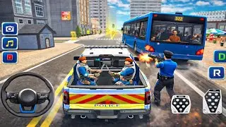 🚨 Police Car Chase Simulator 3D &ndash; Real Cop Cars Driving Simulator 2025 (Android Gameplay)