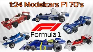 F1 Diecast Icons of the 70s | 1:24 Model Cars &ndash; Tyrrell P34, Ligier JS5, BRM & More!