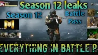 COD Mobile Season 12 Battle Pass | Season 12 Battle Pass CODM | CODM Season 12 Leaks | CODM S12 Leak