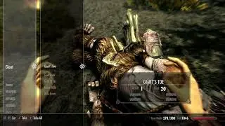 How to get the Giants Toe - Skyrim Special Edition