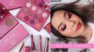 FEM ROSA COLLECTION BY COLOURPOP • Review, Swatches + Demo