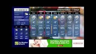 The Weather Network Local Forecast, Montreal QC, 12/24/2025