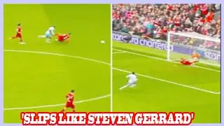 Virgil van Dijk 'slips like Steven Gerrard' &ndash; but Andy Robertson spares Liverpool blushes