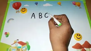 Alphabets writing || ABC learning || slate writing || capital letters