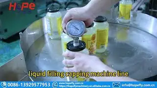liquid filling capping machine line