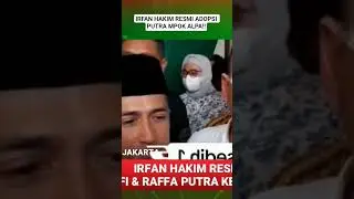 Hari ini Irfan Hakim Resmi Adopsi Putra Kembar Mpok Alpa‼️