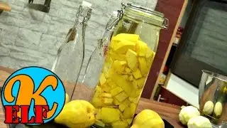 #155 Quittenlik&ouml;r | Quittenschnaps selber machen | Kanal-ELF Rezepte