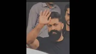Rocky bhaii YASH new hairstyle | rocking star Yash #toxic #rockybhai #kgfstatus