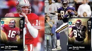 MUT 20: Joe Montana and Randy Moss Review