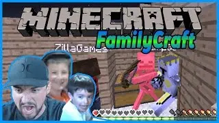 Gaming With Dad: FamilyCraft: Building a Home (ep.2)