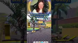 SHE BOINKED HER HEAD! |#waterparksimulator #twitch #stellatheblazingwolf
