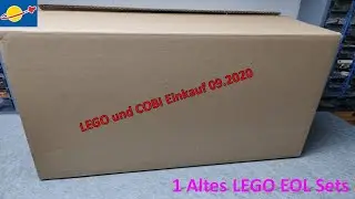 LEGO und COBI Einkauf 09.2020!! 1 EOL Set