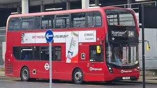 *FRV* Route 241|HereEast - Silvertown Royal Wharf|Stagecoach London E400SH MMC 11053 YY18THF