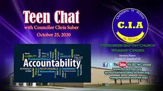 Teen Chat  C I A Christians Accountability 10 25 20