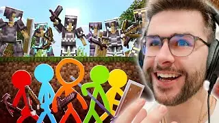 ЭТОТ ЭПИЗОД СВОДИТ С УМА!! Реакция на Hardcore Manhunt &mdash; Animation vs. Minecraft Shorts 37